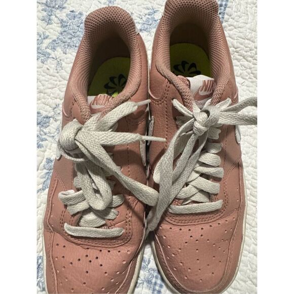 Nike court vision nature pink low top canvas sneaker 6 - Picture 7 of 10